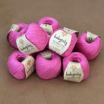 10 Yarn Bundle - Rosa Pink