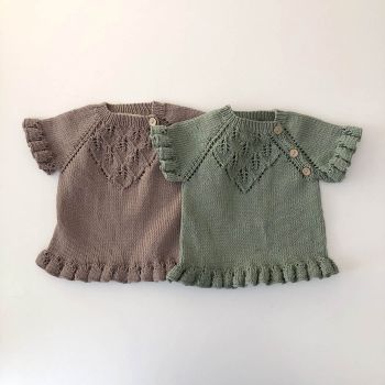 Ruffle Blouse - mint