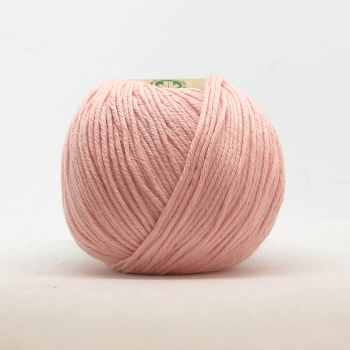 Organic Cotton Yarn - SALMON PINK, 135