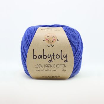 Organic Cotton Yarn - SAPPHIRE, 639