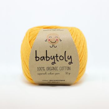 Organic Cotton Yarn - SUNFLOWER, 064
