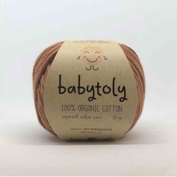 Organic Cotton Yarn - TERRACOTTA, 727